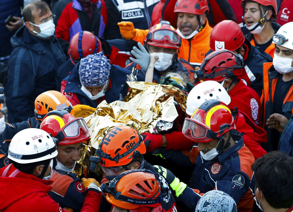 APTOPIX Turkey Earthquake